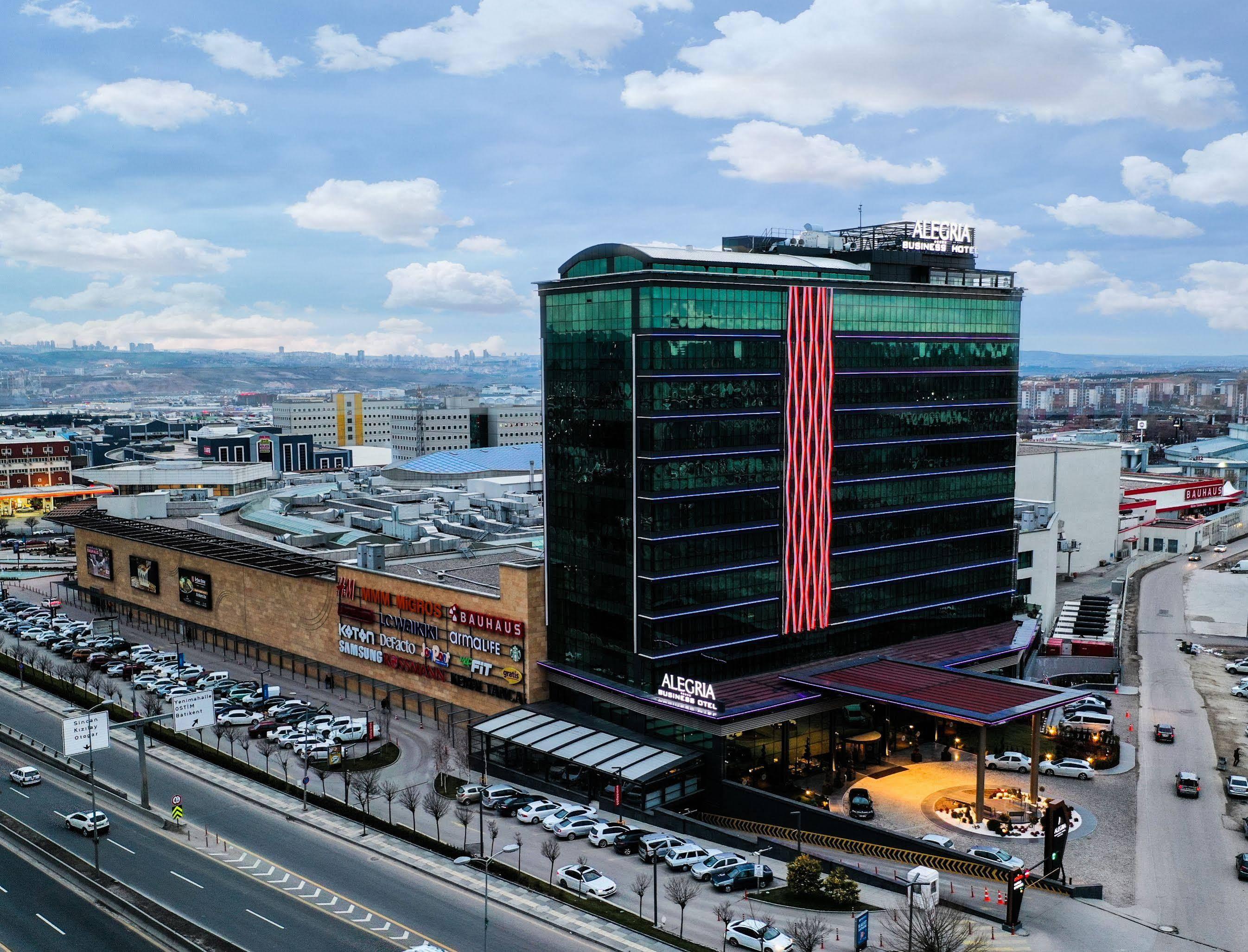 Ankara Alegria Business Hotel Exterior foto